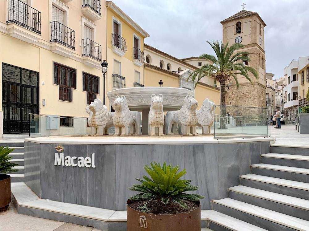 Marmerfontein Fuente de los Leones in Macael (Almería,)