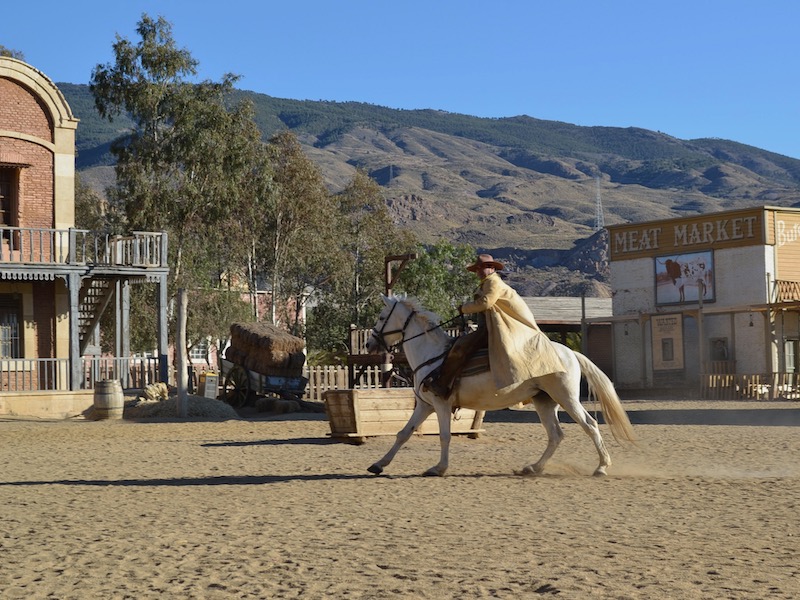 Spannende wild west show voor kinderen in Mini Hollywood