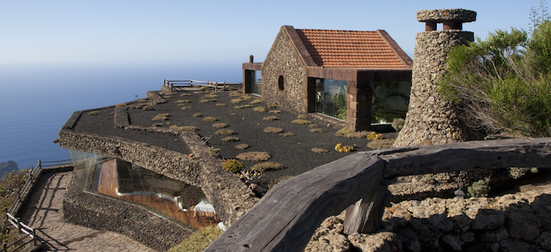 Mirador de la Peña op het Canarische eiland El Hierro - ontworpen door Spanje's kunstenaar Cesar Manrique