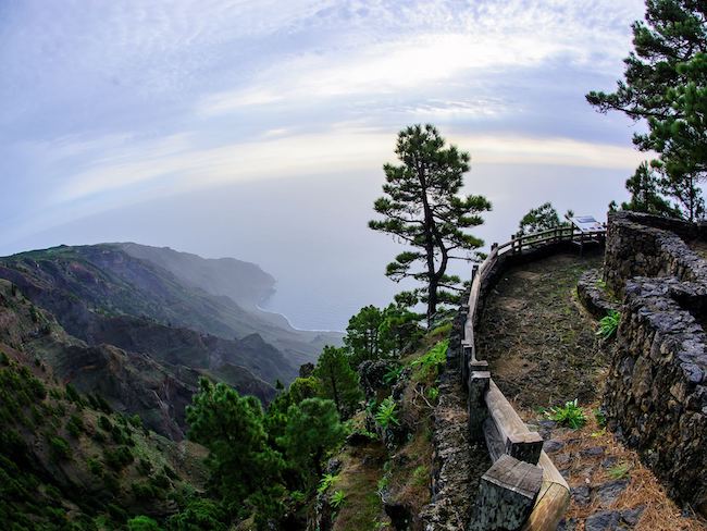 Mirador de las Playas op El Hierro (Canarische eilanden)