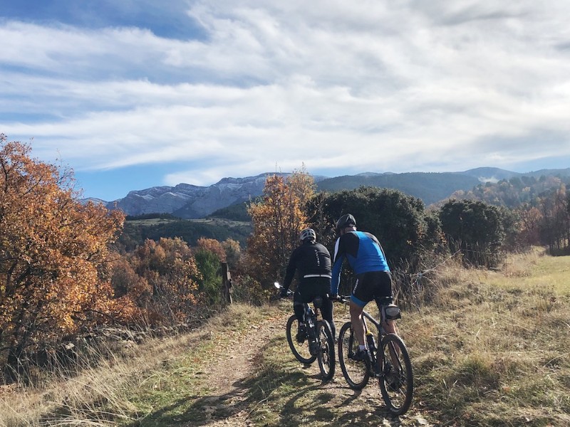 Mountainbiken in natuurpark Cadí-Moixeró