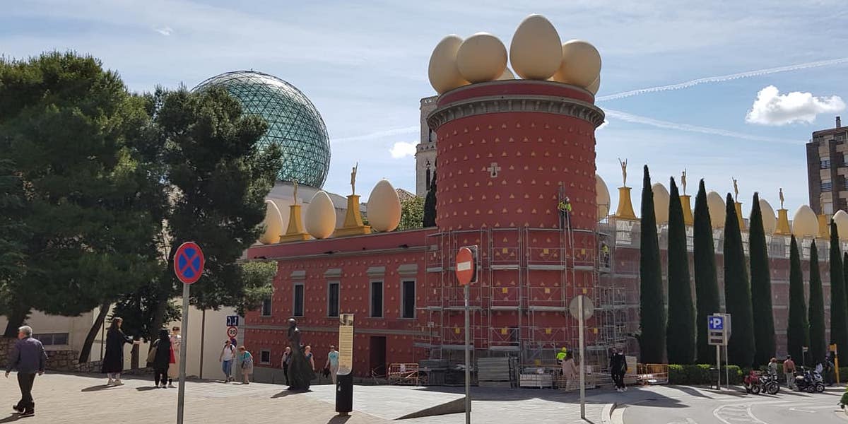 Museum van Dalí in Figueres (Catalonië)