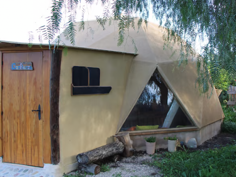 Eco dome in Aguazas (Murcia, Zuid-Spanje)