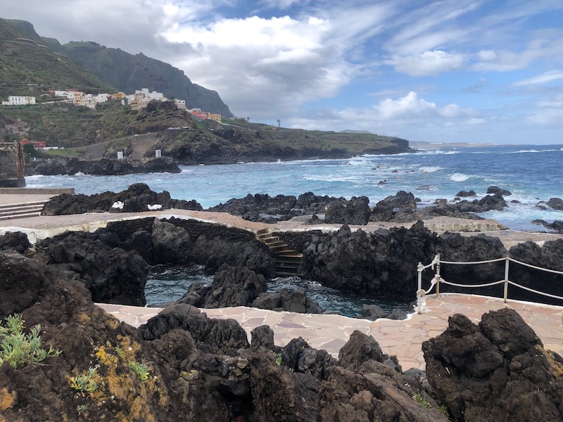 Natuurlijke zwembaden bij Garachico aan de noordkust van Tenerife