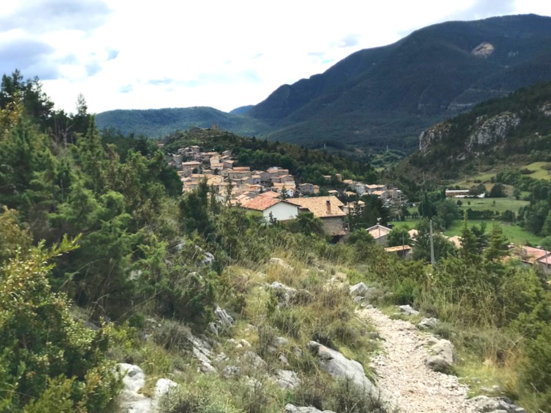 Camí Picasso route door natuurpark Cadí-Moixeró