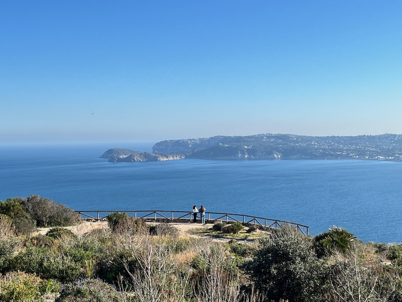 Uitzichtpunt Cap Sant Antoní in natuurpark Montgó