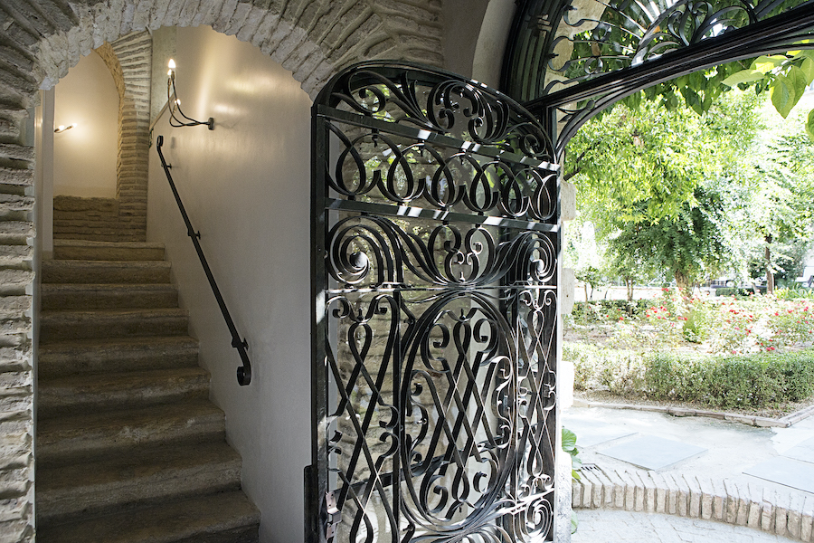 Originele trap uit 16e eeuw in hotel Palacio del Bailío