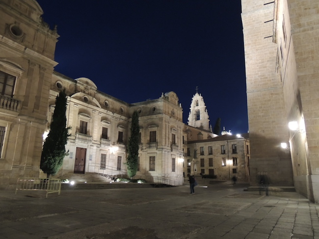Monumentale binnenstad in Salamanca (Midden Spanje)