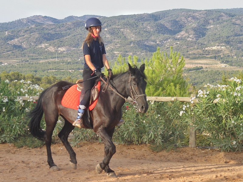 Paardrijden in de buurt van glamping Casa del Mundo