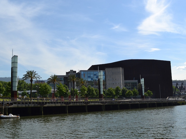 De Paseo de la Memoria in Bilbao (Baskenland)