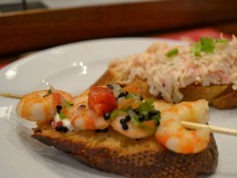 Smullen van Baskische pintxos