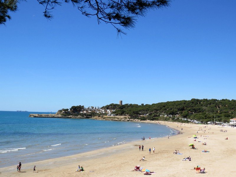 Platja de la Mora aan de Costa Dorada