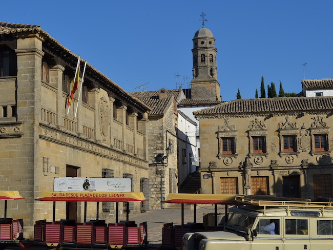Plaza de los Leones in Baeza (Andalusië)