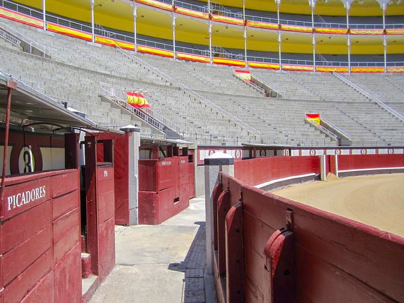 Hier worden de stierengevechten in Madrid gehouden