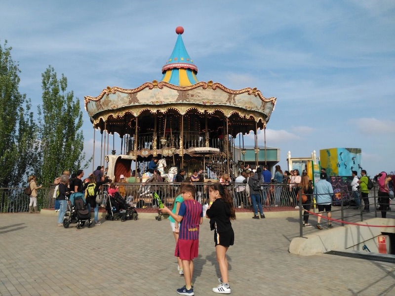 Tibidabo, het pretpark van Barcelona