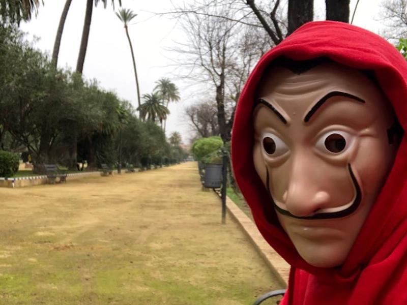 Professor in groepsspel Sevilla