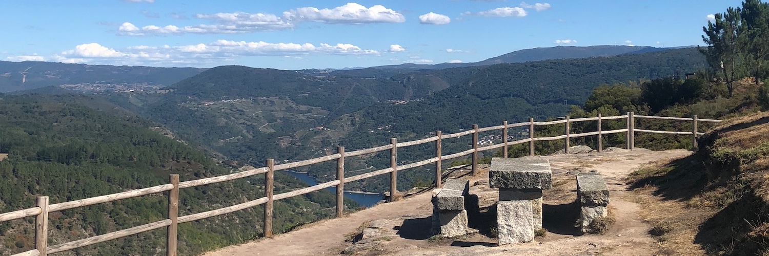 De Ribeira Sacra in Galicië (Noord-Spanje)