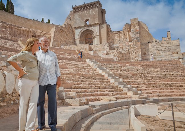 Het Romeins Theater van Cartagena in Murcia - Foto: Sergio Gonzalez