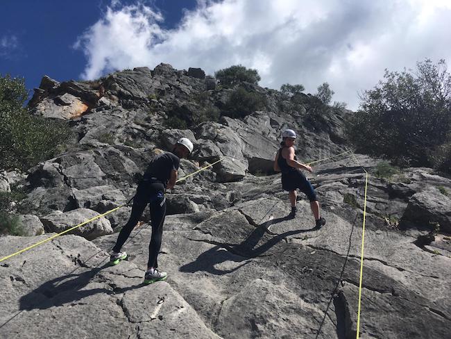 rots klimmen Spanje met Van Dam Outdoor