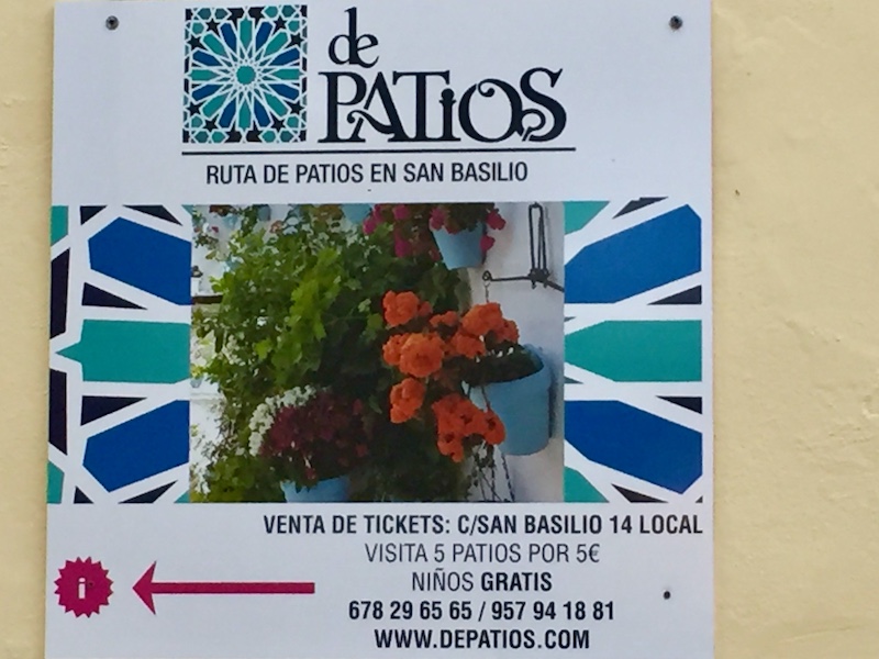Tickets kopen voor de Ruta de los Patios en San Basilio (Cordoba)