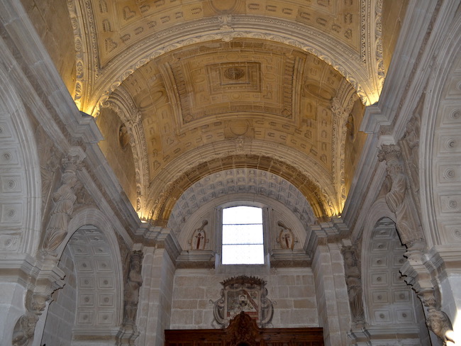 Sacristie in Renaissance stijl van Capilla de San Salvador in Úbeda (Andalusië)