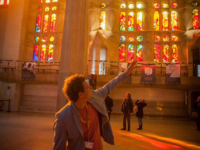 Nederlandstalige gids Robbert Reurings van Sagrada Familia Tours