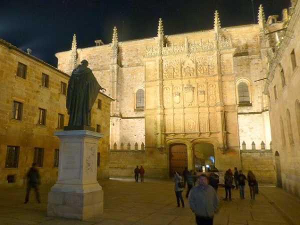 Universiteit van Salamanca (Midden Spanje) - de oudste universiteit van Spanje