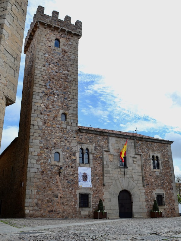 San Mateo kerk in Spaanse Werelderfgoedstad Cáceres