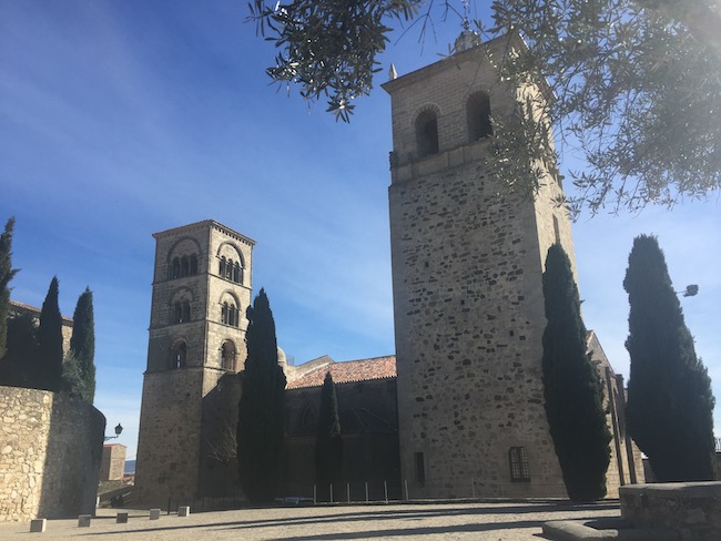 Santa Maria la Mayor kerk in Trujillo (Extremadura)