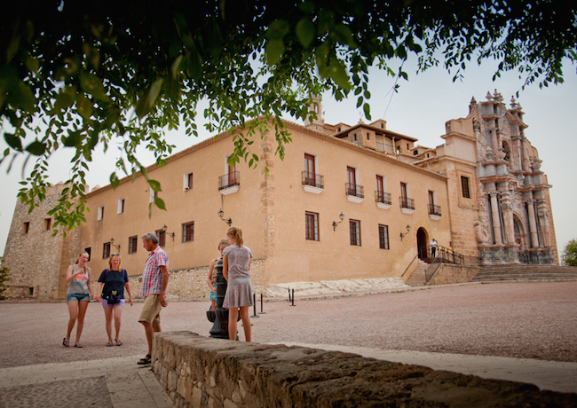 Het heiligdom van Caravaca de la Cruz (Murcia, Zuid-Spanje) - Foto: Sergio Gonzalez