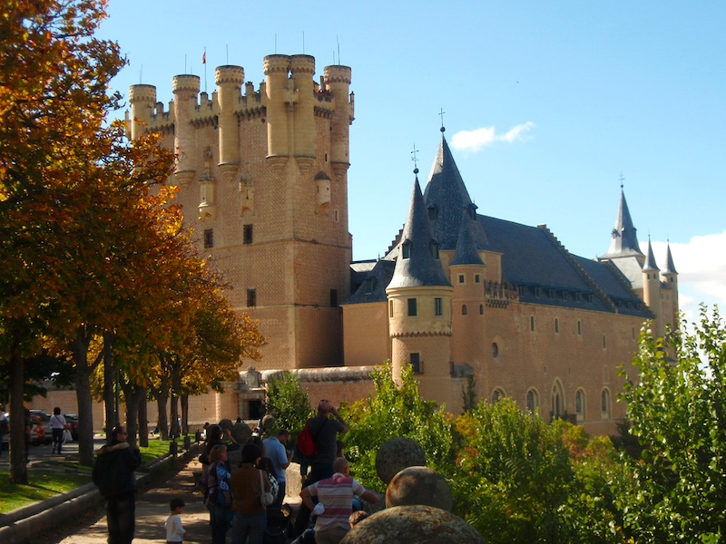 Het Alcazar van Segovia (Castilië en Leon)