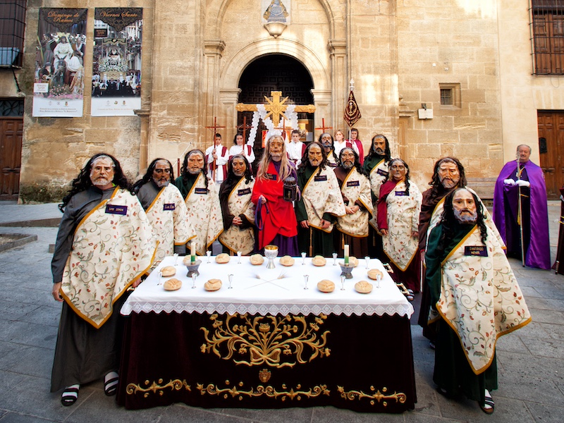 Vertelling van lijdensverhaal in Alcalá la Real (Caminos de Pasión)