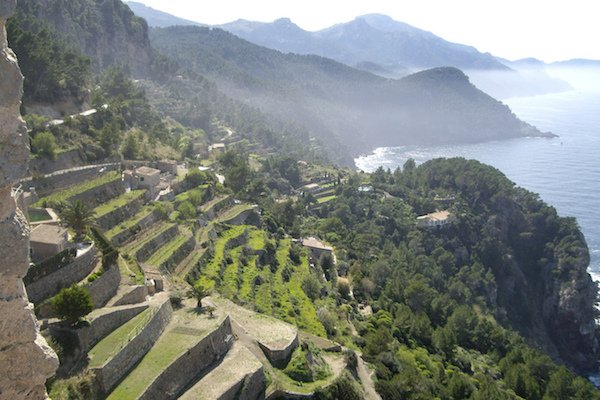 Serra de Tramuntana op Mallorca (Balearen)