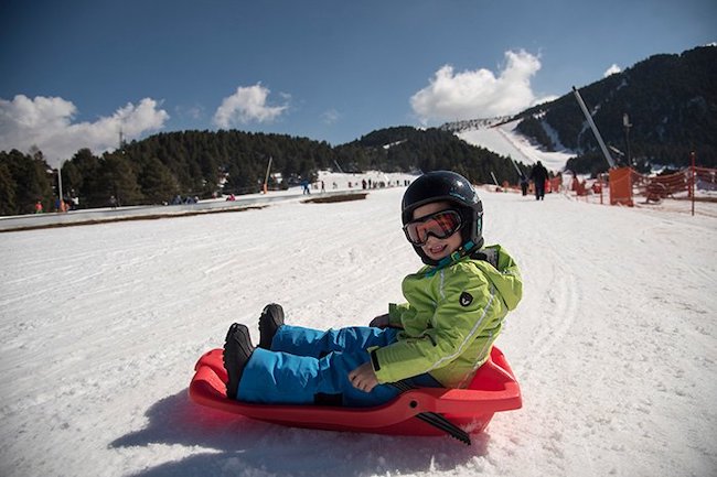 Skigebied La Molina in de Spaanse Pyreneeën (provincie Girona)
