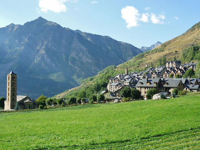 het traditionele dorpje Taull in de Boí vallei in de Spaanse Pyreneeën (Foto: Alejandro Blanco)