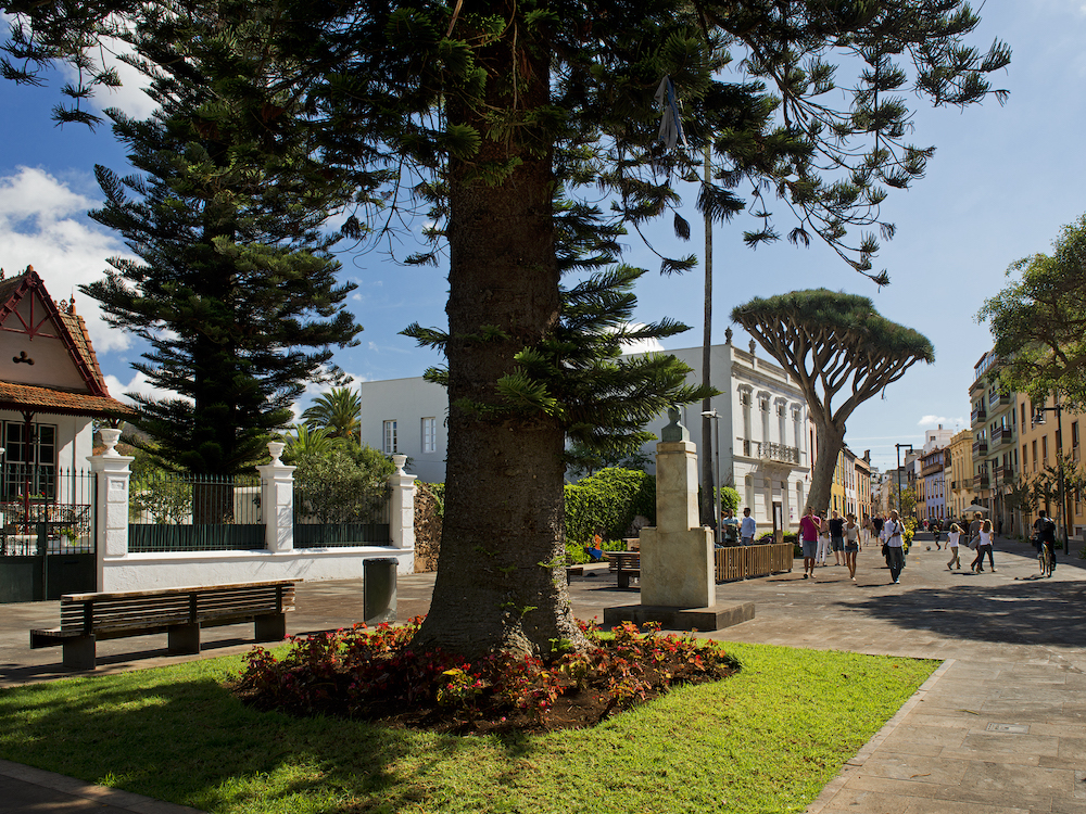 Plaza la Junta Suprema in San Cristóbal de la Laguna (Tenerife)