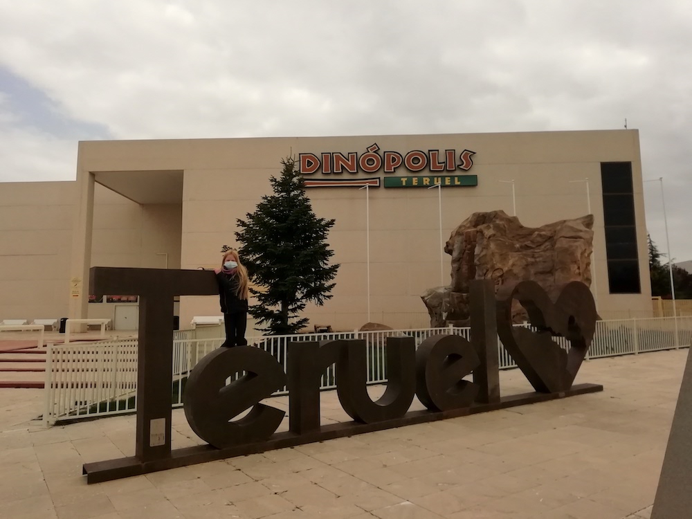 Dinosaurus themapark en museum Dinópolis in Teruel