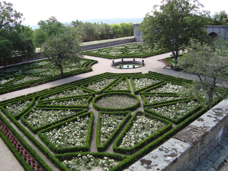 Tuin van Klooster van El Escorial (Madrid)