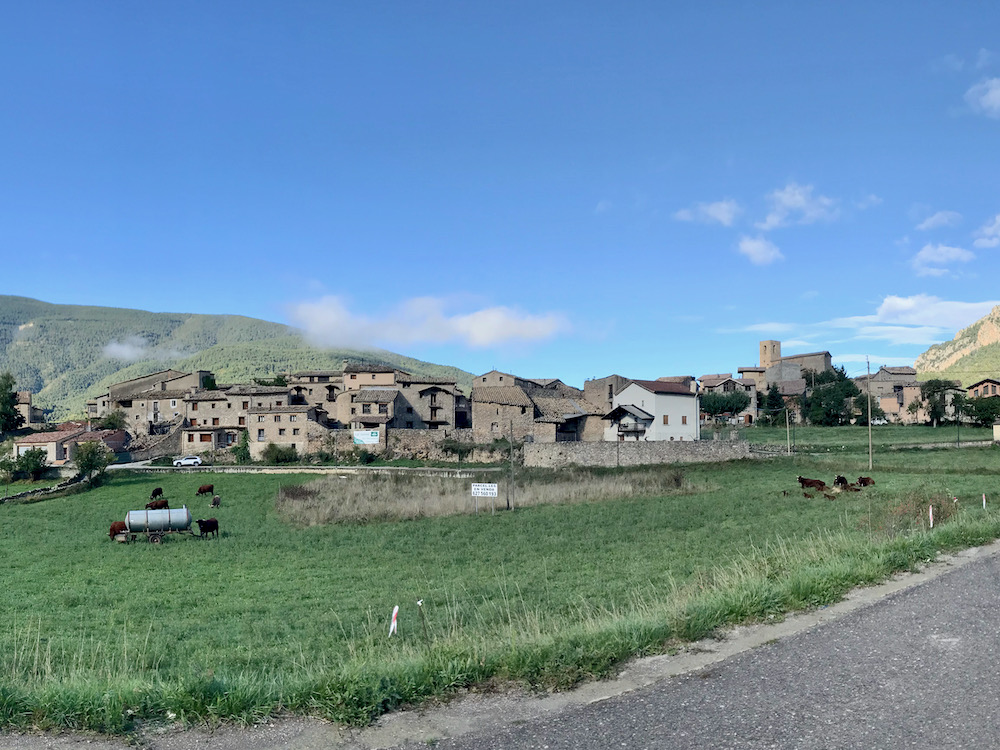 Tuixent in de Serra del Cadí in de Alt d'Urgell streek (natuurpark Cadí-Moixeró)