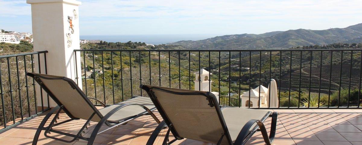 Casa Poulsen - appartement in Frigiliana met prachtig uitzicht