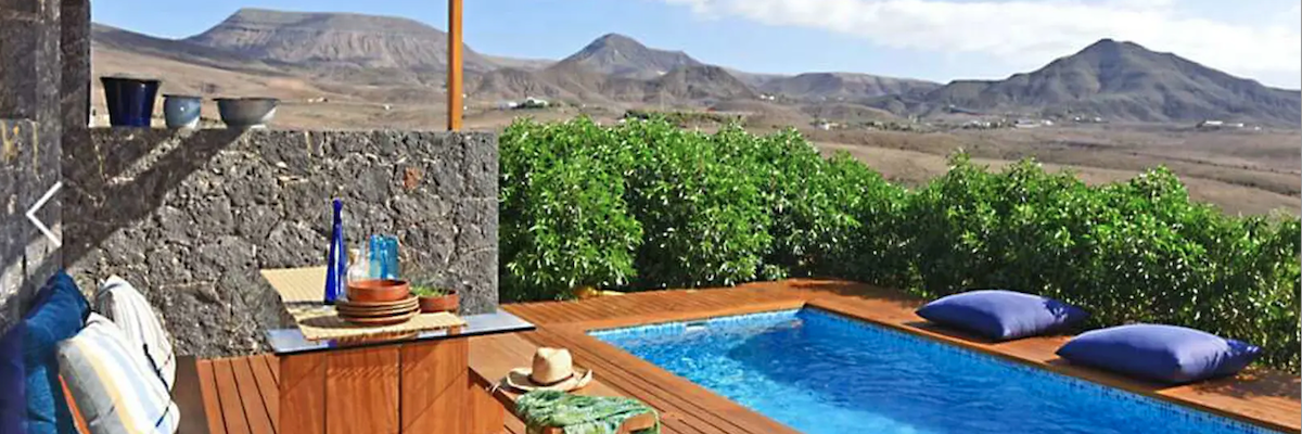 Luxe vakantiehuis met eigen zwembad op Spanje's eiland Fuerteventura