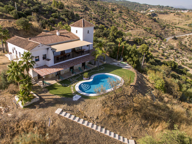 Vakantiehuis San Jacinto op Finca el Moralejo (Málaga, Andalusië)