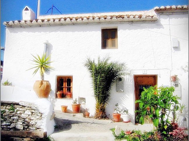 Een van de rurale vakantiehuizen van Castillejos Retreat in Zuid Spanje