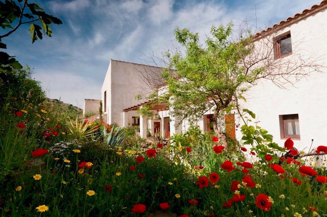 Vakantiehuizen in de boerderij van Finca las Nuevas bij Álora in Zuid Spanje