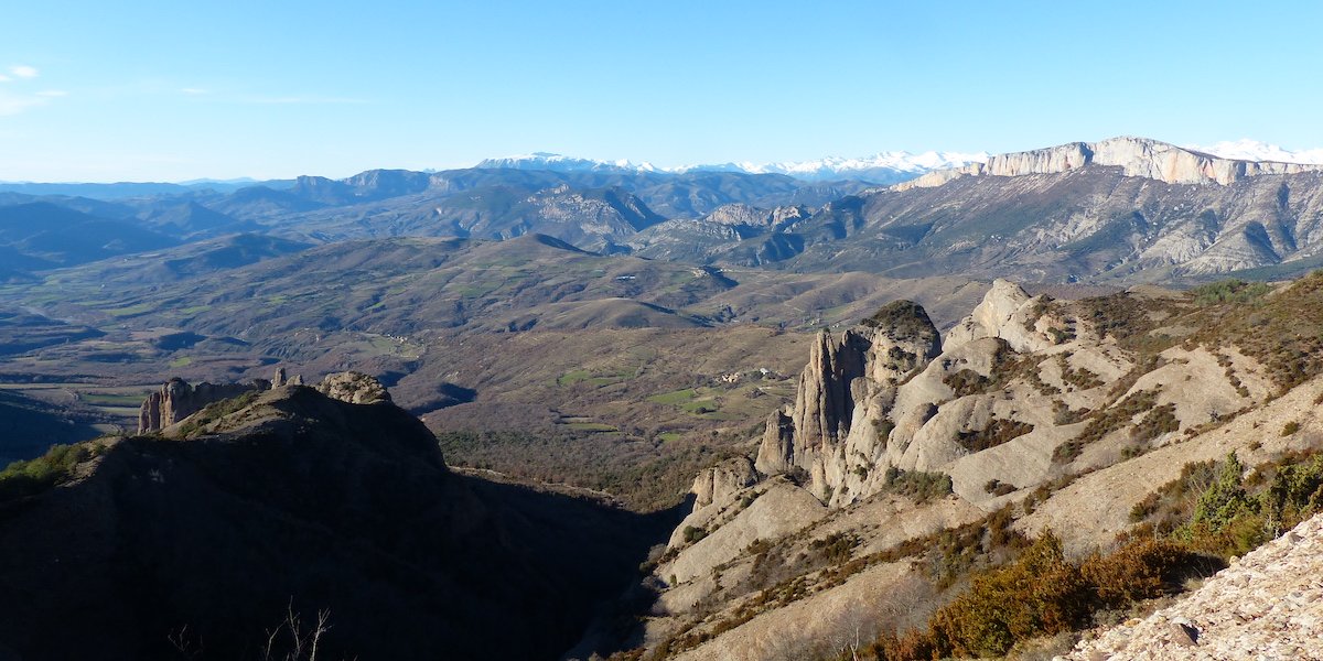 Vallei in comarca Pallarse Jussà (Catalonië)