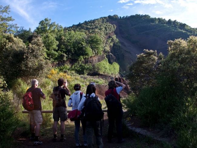 Wandelen in vulkaangebied Garrotxa