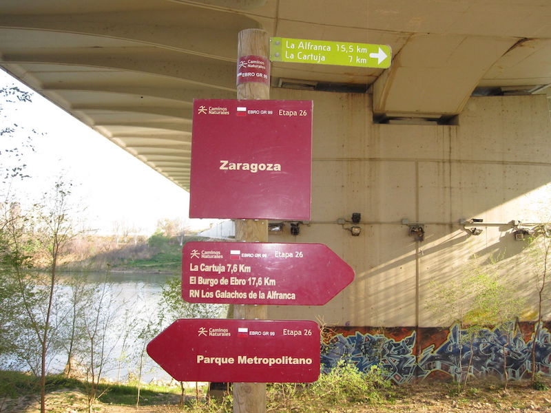 Wandelen in Zaragoza - Foto: Alfredo del Tiempo