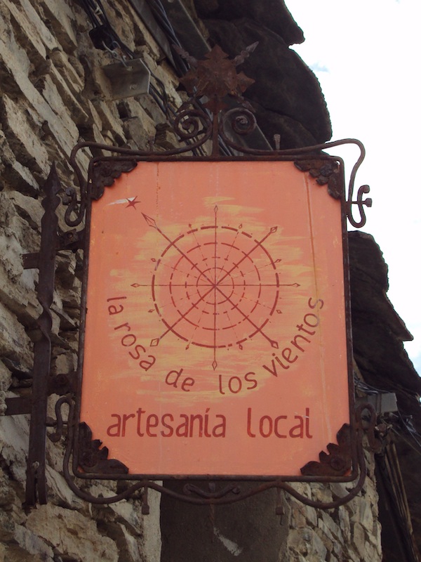 Kunstwinkeltje in Campillo de Ranas (Guadalajara)
