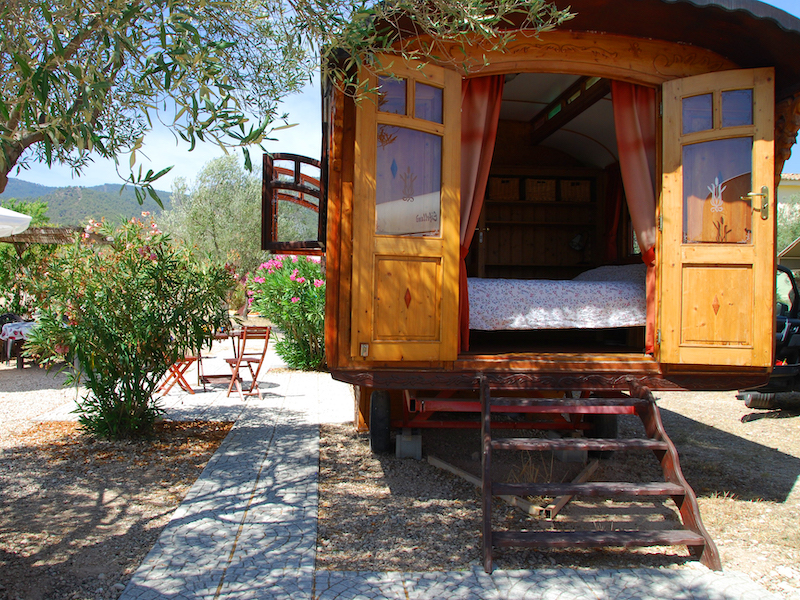 Woonwagen Andalucía van glamping Casa del Mundo