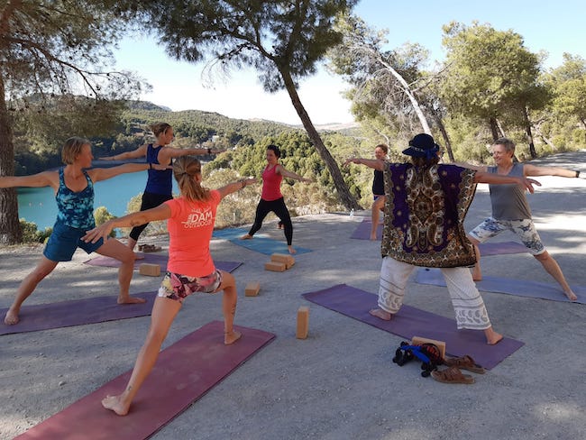 yogavakantie Spanje met Van Dam Outdoor
